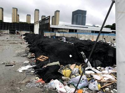宁波一物业公司私设装修垃圾中转场所 重罚五万元!